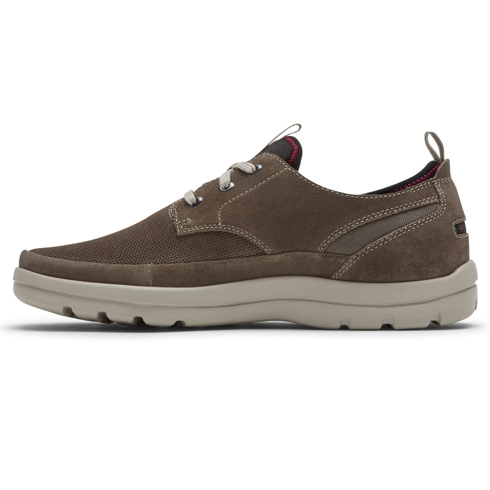 Rockport Joggesko Herre Olivengrønne - Get Your Kicks 2 3-Eye Plain Toe - CEBO14582